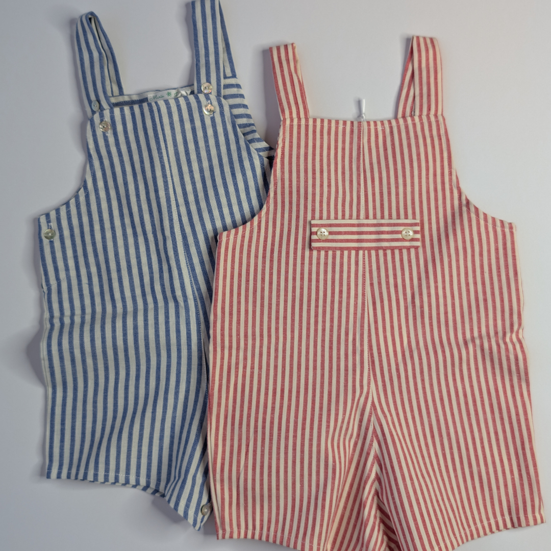 Red Striped Dungaree