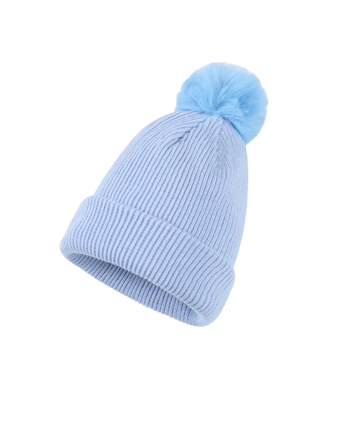 Knitted Autumn/ Winter Hat Blue