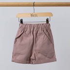 Bundle DUSTY PINK Organic Cotton Shacket & Shorts