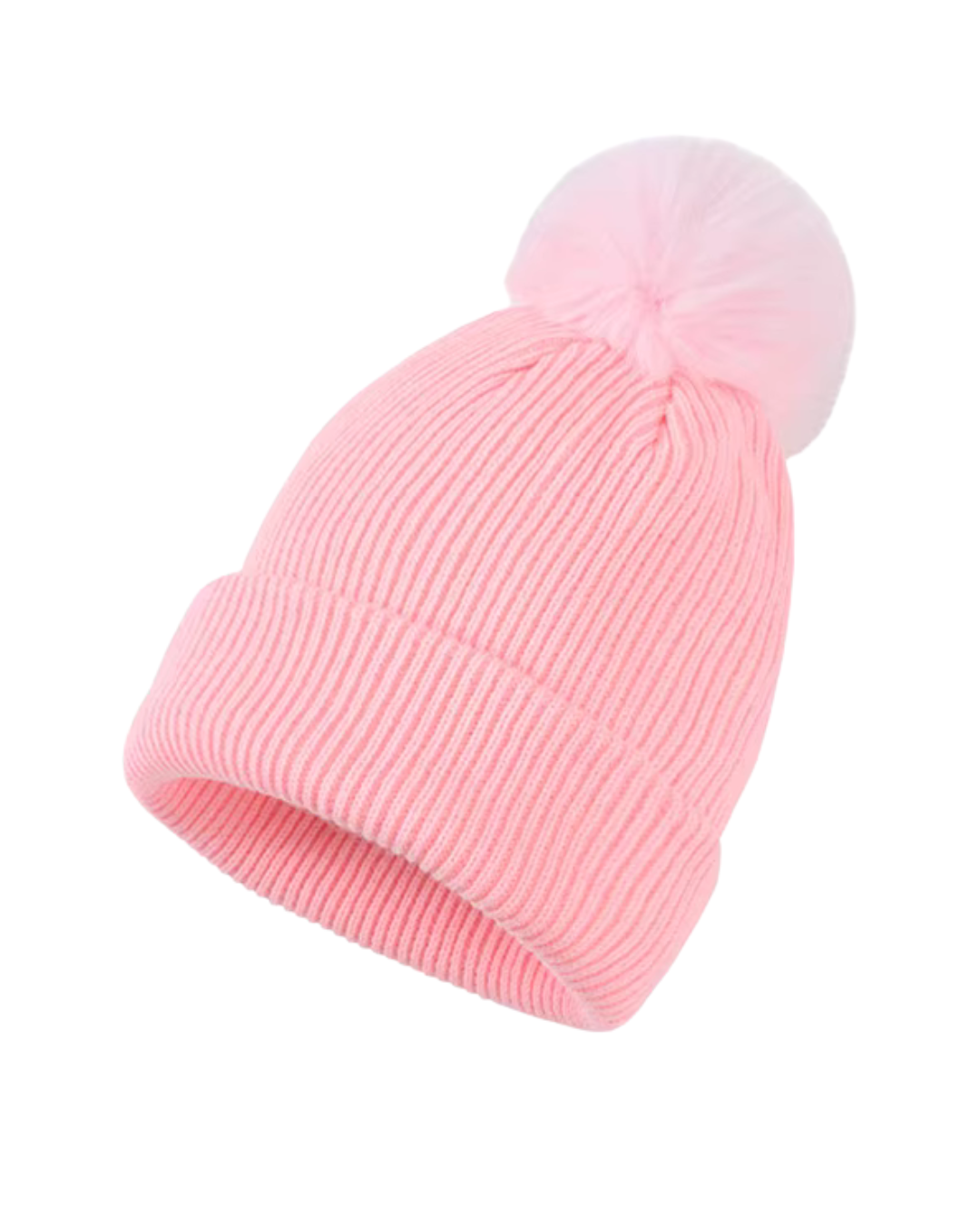 Knitted Autumn/ Winter Hat Pink