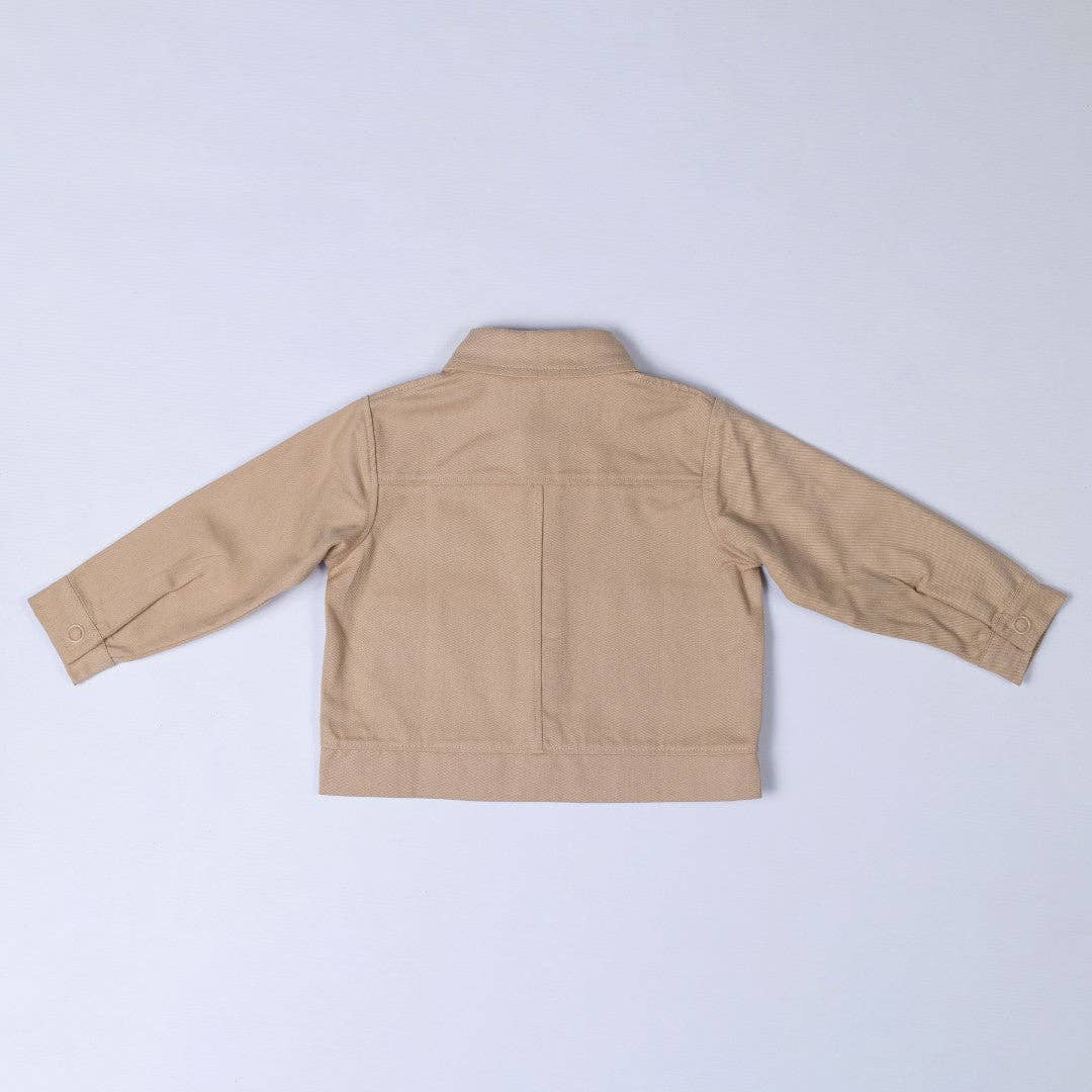 Bundle Organic Cotton Oat Shacket & Shorts