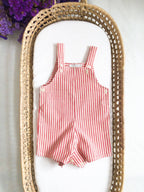Red Striped Dungaree
