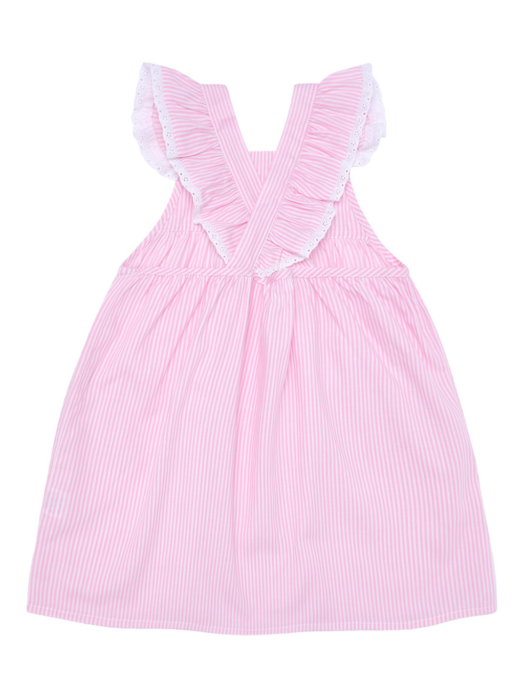 Tilly Pink Striped Sundress or Pinafore: