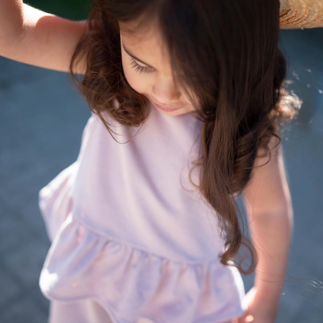 Girls Summer Set - Dusky Pink: Dusky Pink