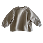 Cotton Sweatshirt - Stone: Stone