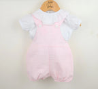 Emelie Dungaree Outfit Pink