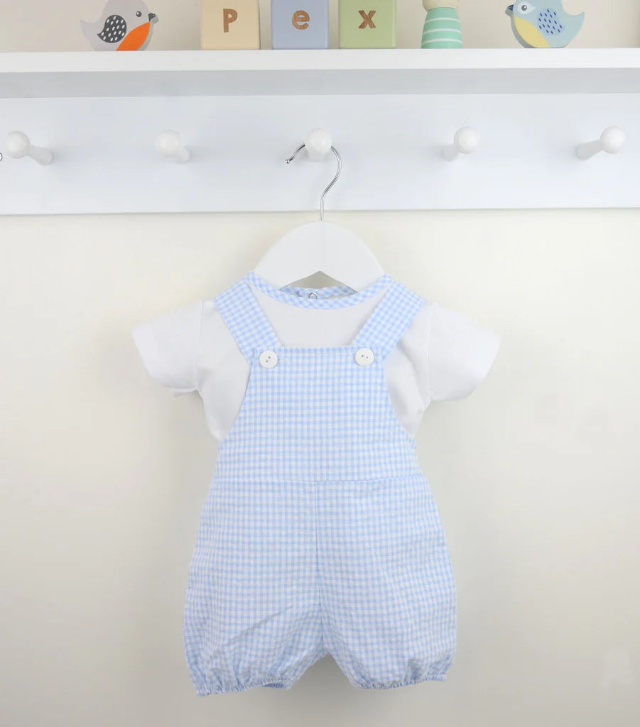 Buster Dungaree Suit Blue