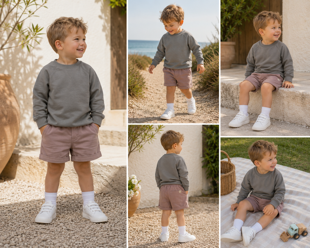 Stone Grey Sweatshirt