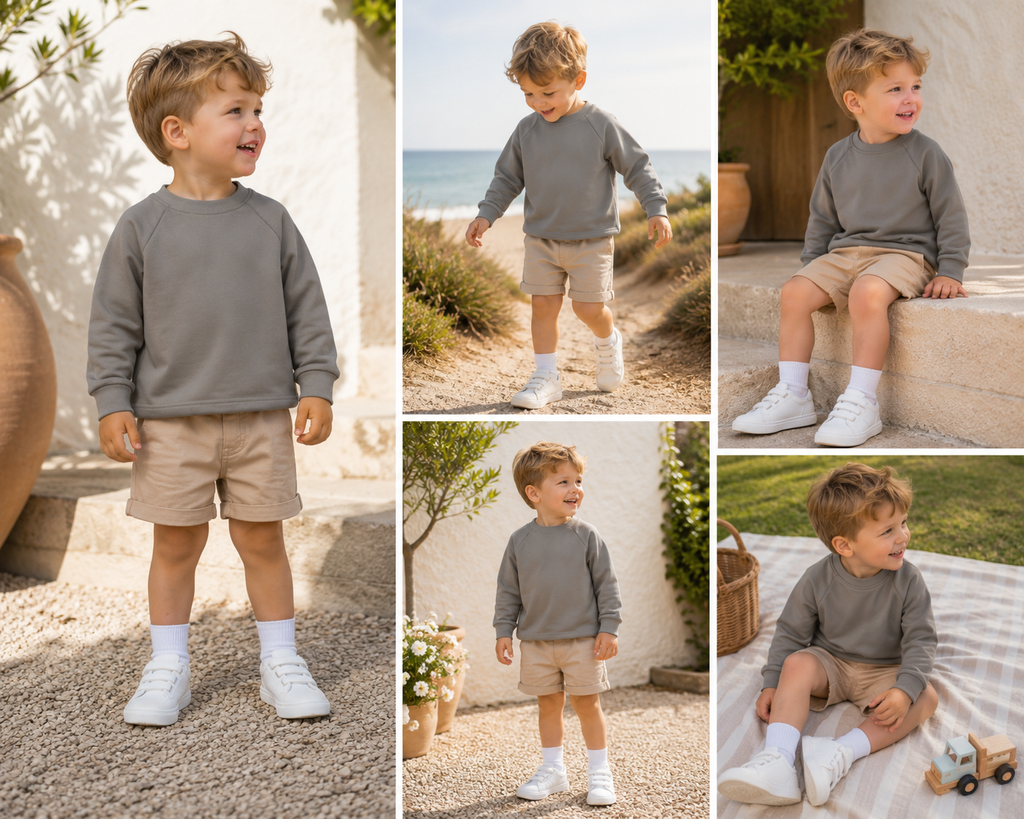 Stone Grey Sweatshirt