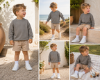 Stone Grey Sweatshirt