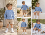 Breeze blue Sweatshirt