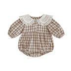 Gingham Cotton Romper