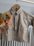 Bundle Organic Cotton Oat Shacket & Shorts