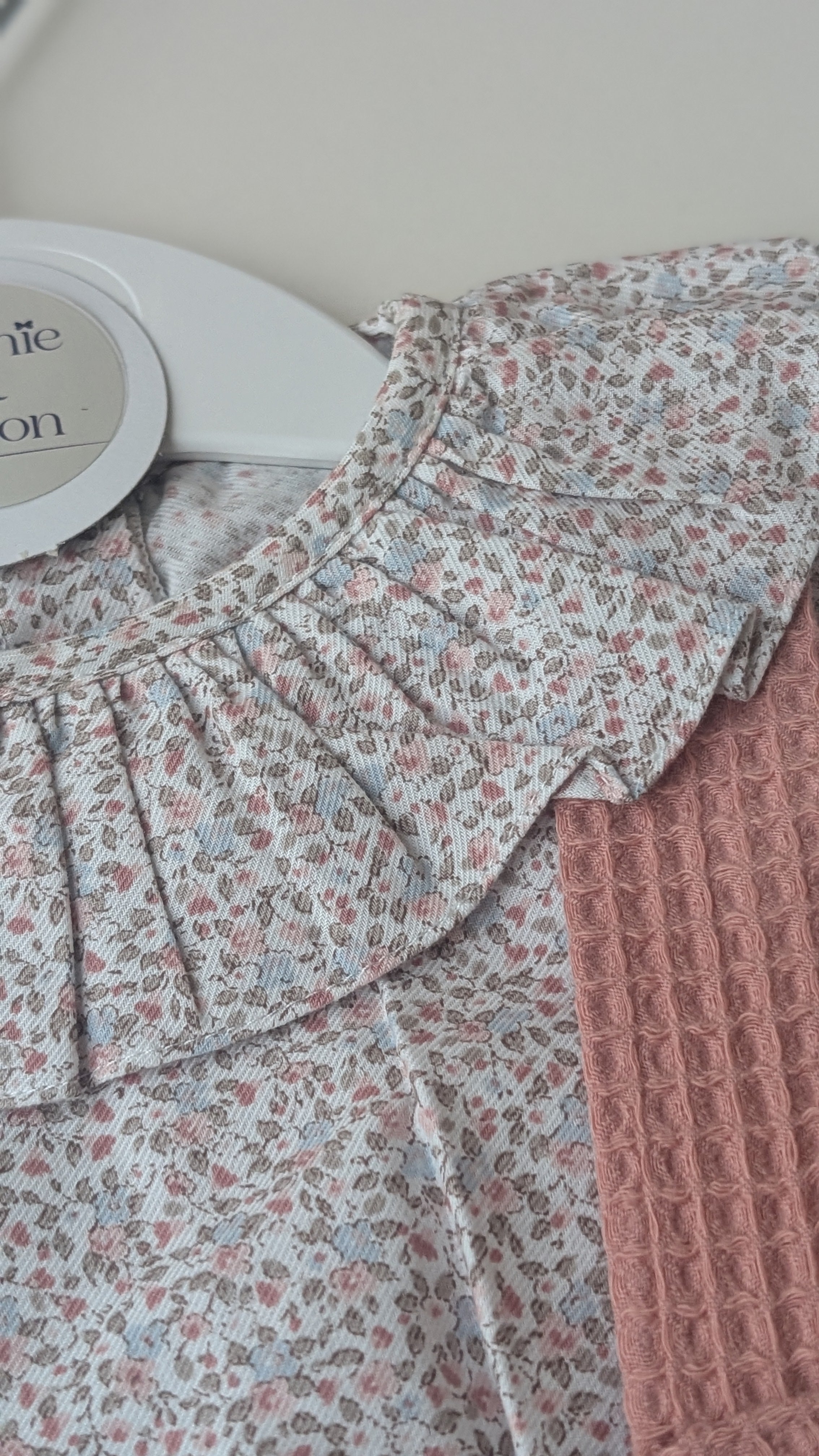 Ditsy Blouse & Skirt Set