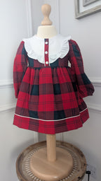 Baby Girl Plaid Tartan Dress