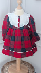 Baby Girl Plaid Tartan Dress