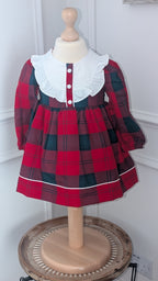 Baby Girl Plaid Tartan Dress