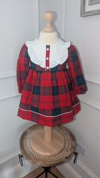 Baby Girl Plaid Tartan Dress