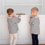 Cotton Sweatshirt - Breton Stripe