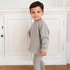 Cotton Sweatshirt - Olive