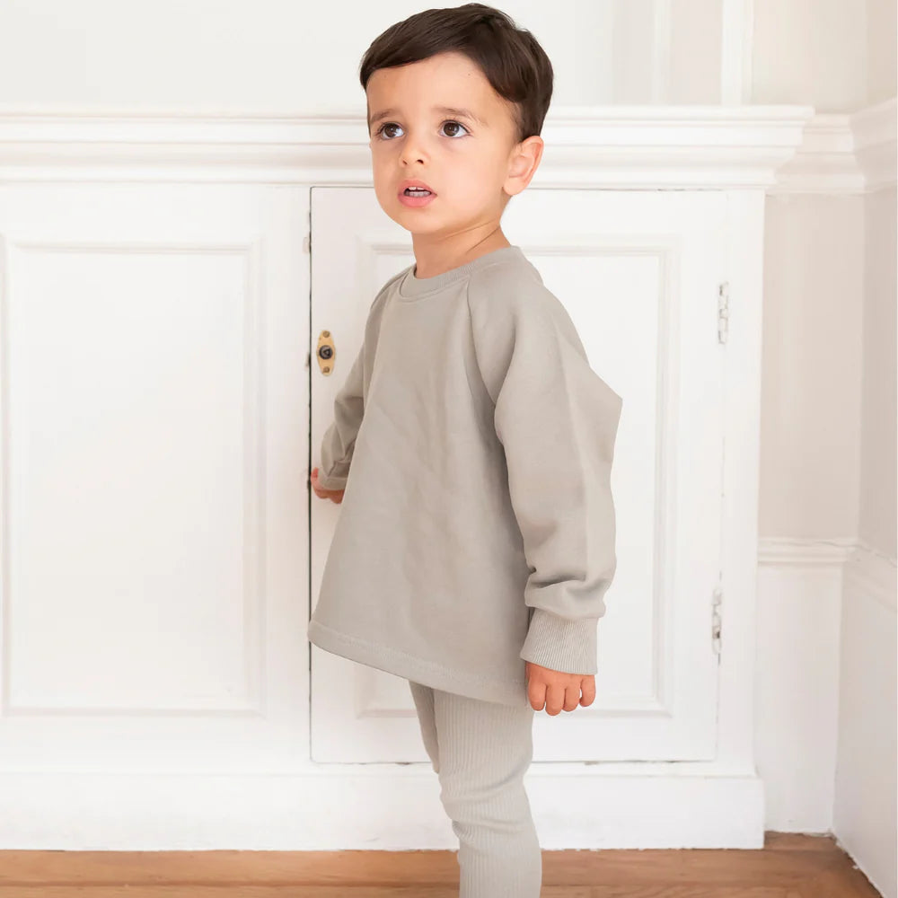 Cotton Sweatshirt - Olive