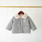 Gingham Cozy Cotton Coat