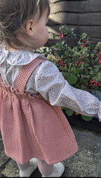 Ditsy Blouse and Skirt Set for Effortless Elegance