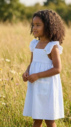 Tilly Blue Striped Sundress