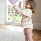 Ribbed Leggings - Dusty Pink: Dusky Pink