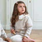 Cotton Sweatshirt - Stone: Stone