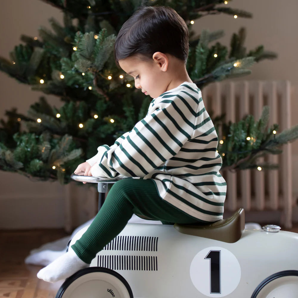 Bottle Green Cotton Sweatshirt