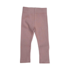 Ribbed Leggings - Dusty Pink: Dusky Pink