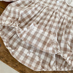 Gingham Cotton Romper