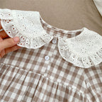 Gingham Cotton Romper