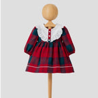 Baby Girl Plaid Tartan Dress