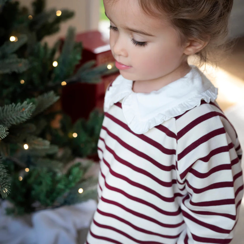Ivory Cotton Frill Blouse