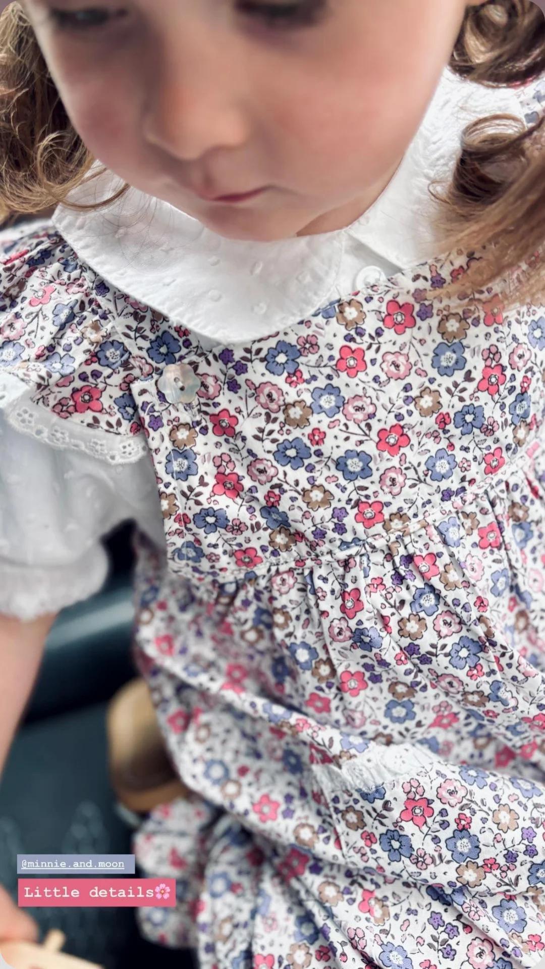Milly Dungarees - Floral: