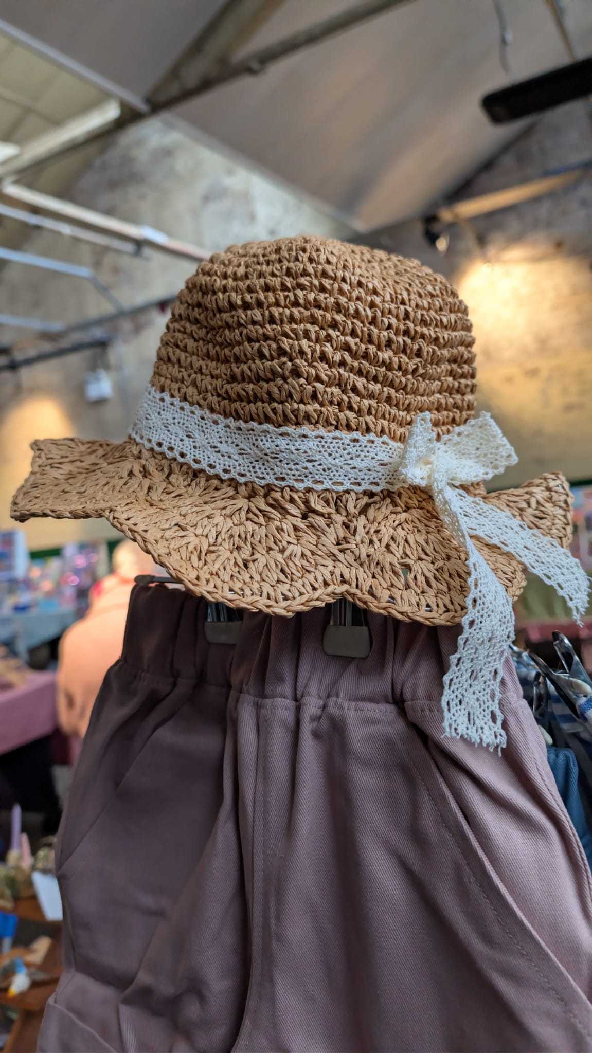 Girls Sun Hat - Minnie and Moon